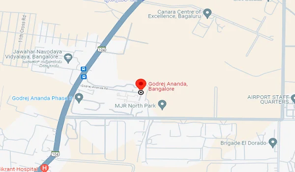 godrej-ananda-phase-2-location-map