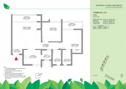 godrej-park-retreat-2-bhk-floor-plan-image