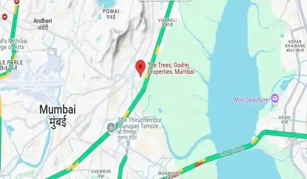 godrej-the-trees-location-map